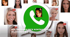 Desktop Screenshot of nackte-maedchen.maedchen.ws